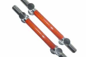 081809595918 (XL) | Tarikan Pintu “DKB” Suling SPBB Coklat (Pj 33 cm)