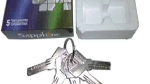 Mata kunci Cylinder “Saphire” SN 5 KC