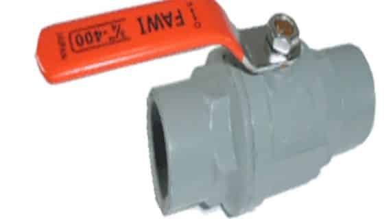 081809595918 (XL) | Ball valve 1/2′ PVC Gg Plat “NIKEN/HPP/RFF”