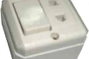 081809595918 (XL) | OB Saklar E+Stop Kontak 1P DX-914 DEXTA