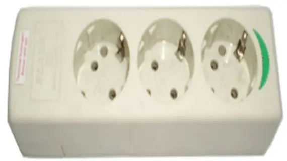 081809595918 (XL) | Stop Kontak 3 Lubang Lampu FLASH