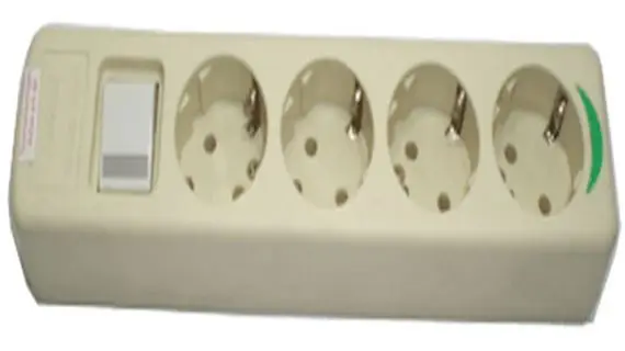 081809595918 (XL) | Stop Kontak 4 Lbg Switch FLASH