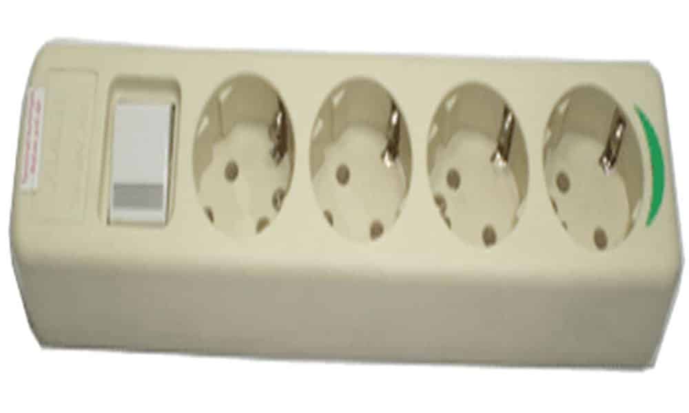 081809595918 (XL) | Grosir Alat Listrik, Saklar, Stop Kontak 4 Lbg Switch FLASH