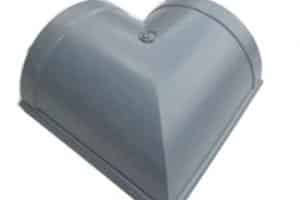 081809595918 (XL) | Belokan Talang Air Pvc 1/2 Lingkaran
