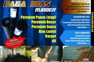 NAGA MAS Rubber 55cm x 50m x 1,2mm