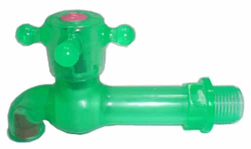 081809595918 (XL) | Kran PVC 1/2 trans “HOLY” Baling leher panjang