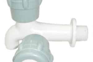 081809595918 (XL) | Kran Double 1/2 PVC “DOLPHIN”