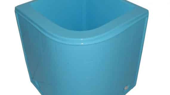 081809595918 (XL) | Bak Air Sudut 150ltr Biru P48xL48xT53