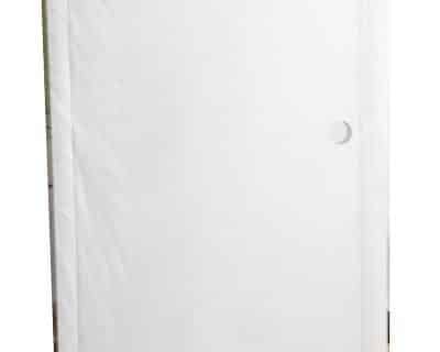 081809595918 (XL) | Pintu Kamar Mandi PVC Putih