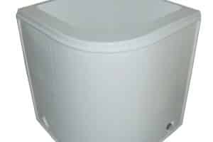 081809595918 (XL) | Bak Air Sudut 150ltr Putih P48xL48xT53