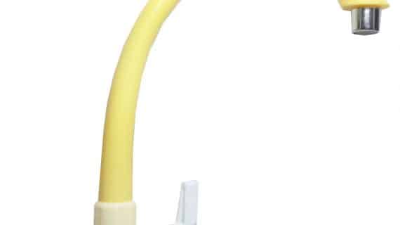 Kran Angsa 1/2′ PVC “FREED” Kuning