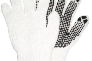 Sarung Tangan Putih Bintik Hitam “MATAHARI”