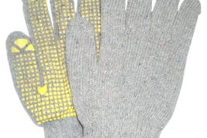 Sarung Tangan Abu Bintik Kuning “DIAMOND”