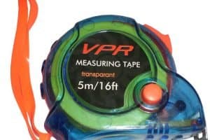 Meteran 5M Transp “VPR” Biru