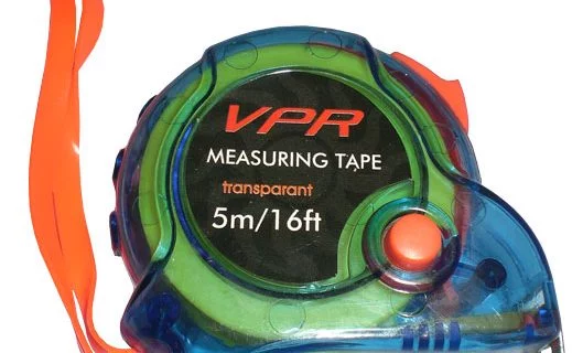 Meteran 5M Transp “VPR” Biru