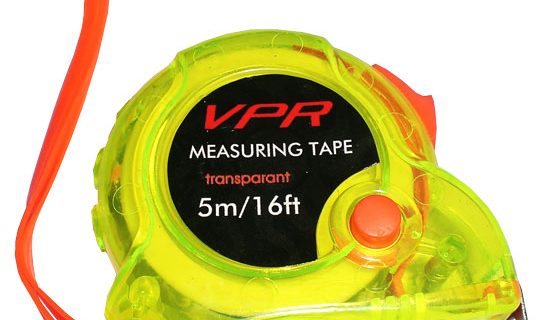 Meteran 5M Transp “VPR” Kuning