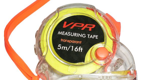 Meteran 5M Transp “VPR” Transparant