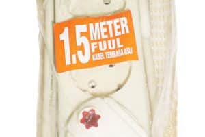 Stop kontak 4 Lbg + KBL 1,5M “VLC”