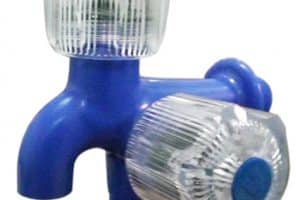 Kran Double 1/2′ PVC “VINO” (6pcs)