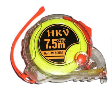 Meteran 7,5M Trans “HKV” (12)