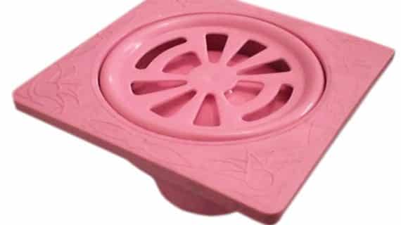Saringan Air Plastik Pink “TIPTOP” Bodi Besar