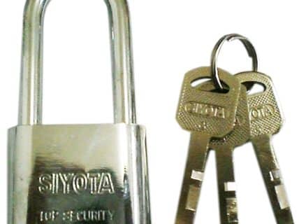 Gembok 40 Stainless Leher Panjang “SIYOTA”