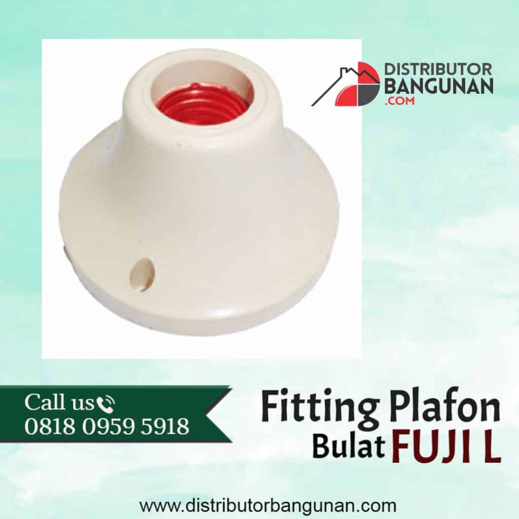 Fitting Plafon Bulat Fuji L