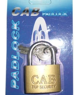 Gembok 40 Kuning Leher Pendek “CAB”
