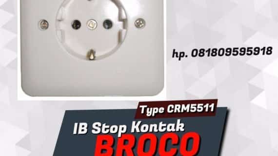 IB N-G Stop kontak “BROCO” CRM5511 (196)
