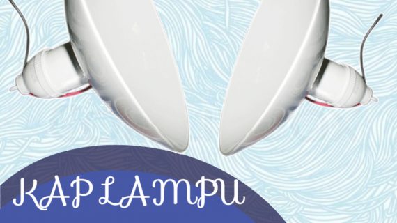 Kap Lampu Putih PVC E-27 + Fitting (175)