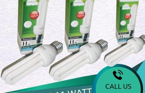 Lampu PLC 11 Watt Essential 2U PHILIPS