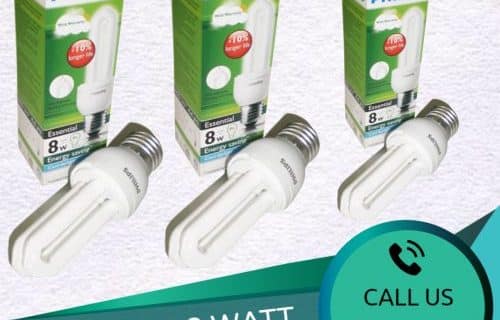 Lampu PLC 8 Watt Essential 3U PHILIPS