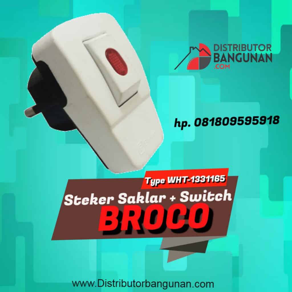 Steker Saklar Switch BROCO WHT 1331165