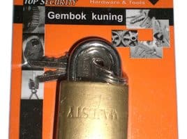 Gembok 25 Kuning LPD “MAJESTY” Blister