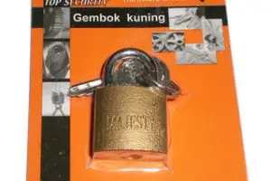 Gembok 20 Kuning LPD “MAJESTY” Blister