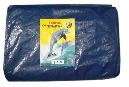 Terpal 3×4 LUMBA-LUMBA (+-1,5Kg/Lbr)