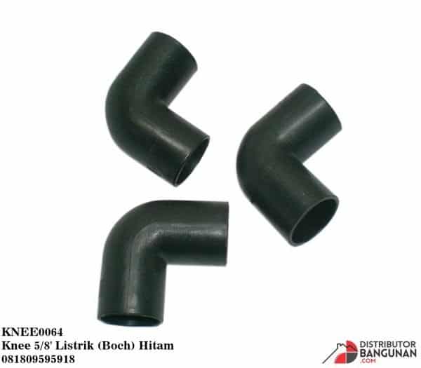 Knee 5/8' Listrik (Boch) Hitam (19)