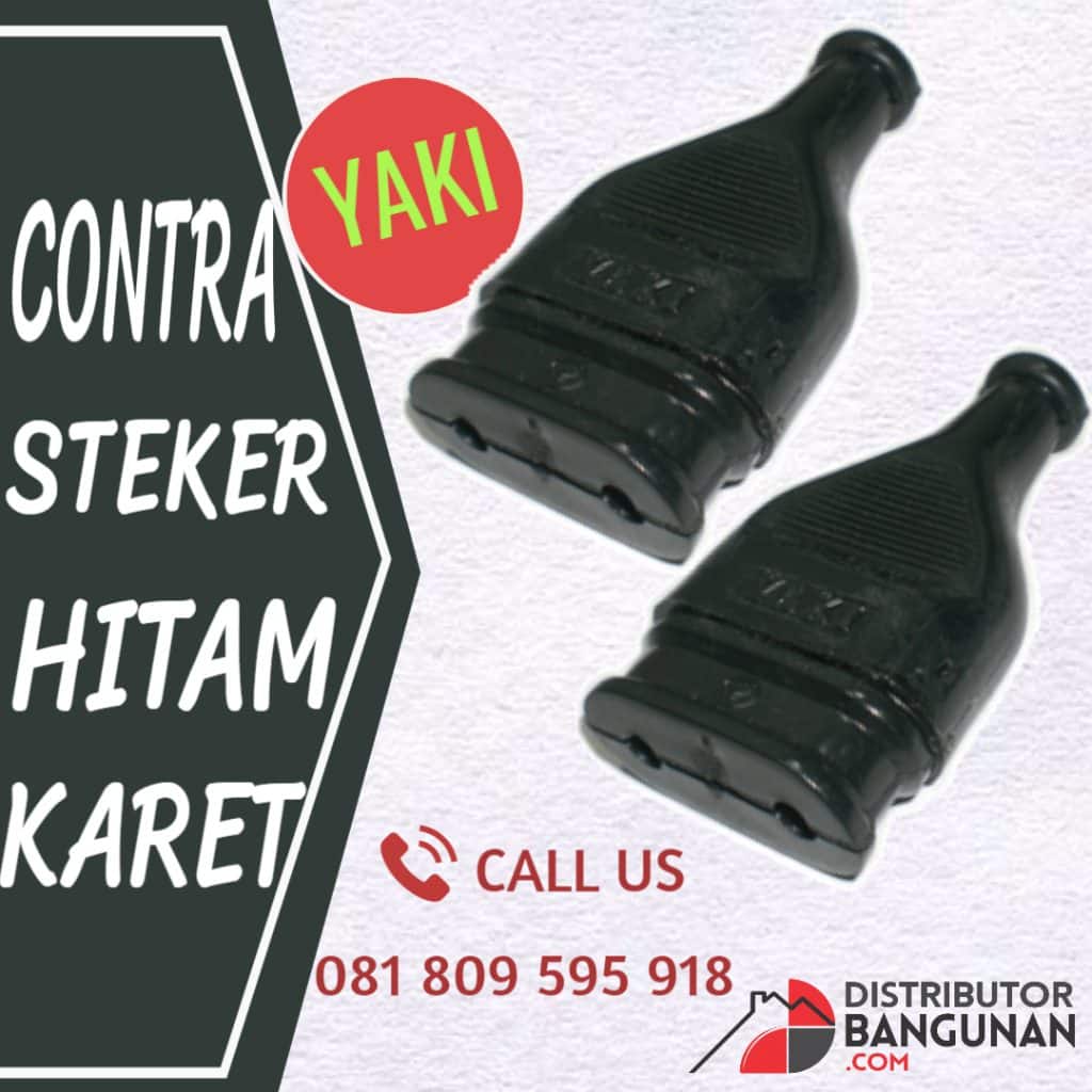 CONTRA STEKER HITAM KARET YAKI