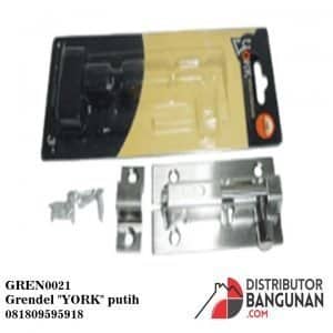 Reseller Grendel 4' "YORK" putih Murah di Bandung