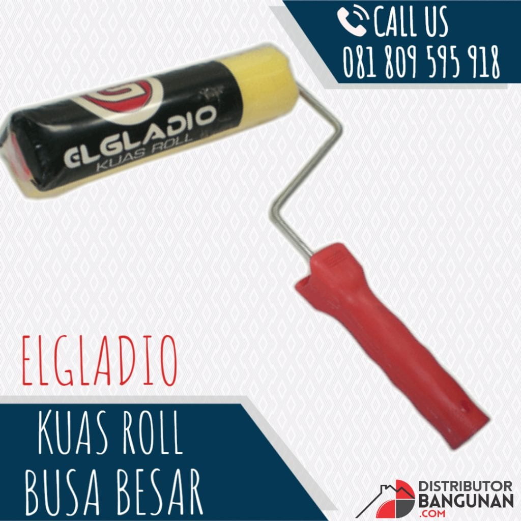 KUAS ROLL BUSA BESAR ELGLADIO