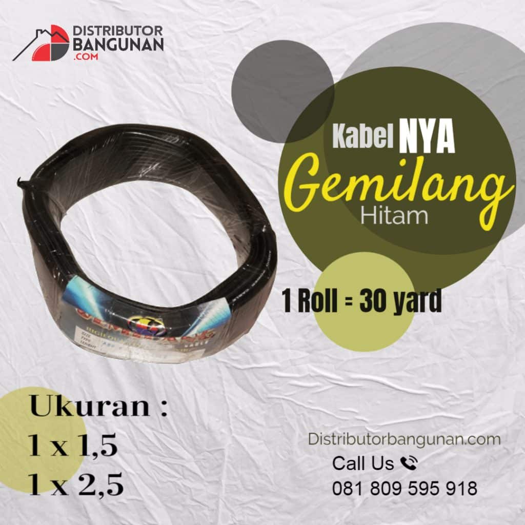 Kabel NYA Hitam Gemilang