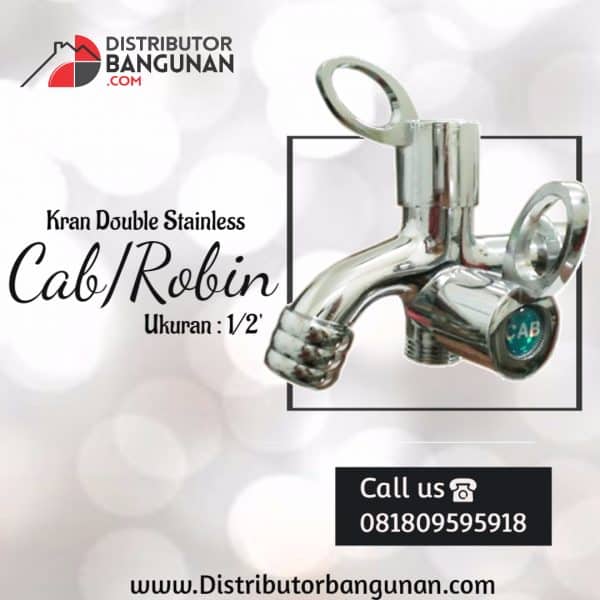 Kran Double 1/2' Stainles HTC (49)