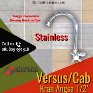 Kran angsa 1per2 Stainless Versus cab