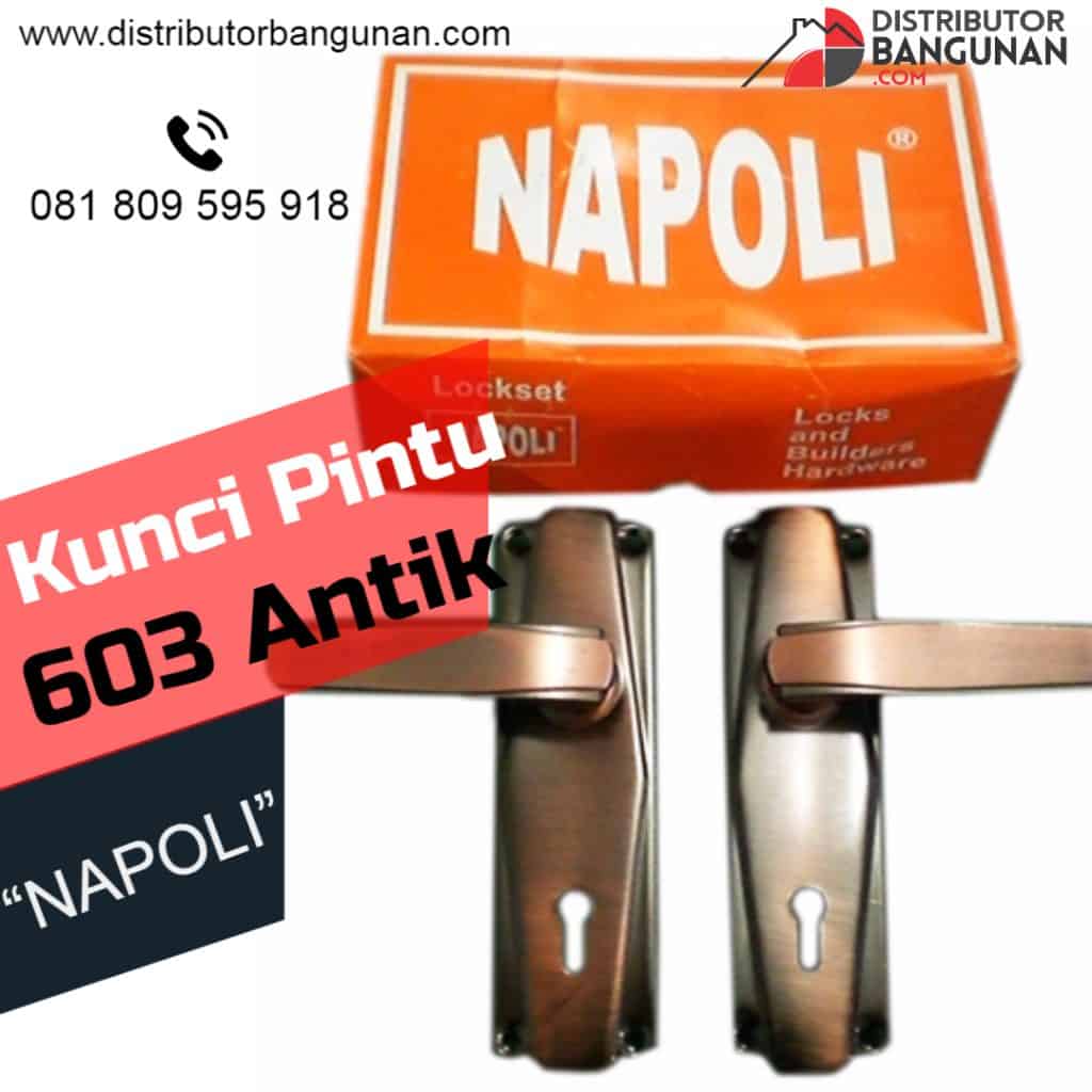 Kunci Pintu “NAPOLI” 603 ANTIK