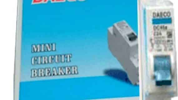 Mcb 1P-6A “DAECO” Biru