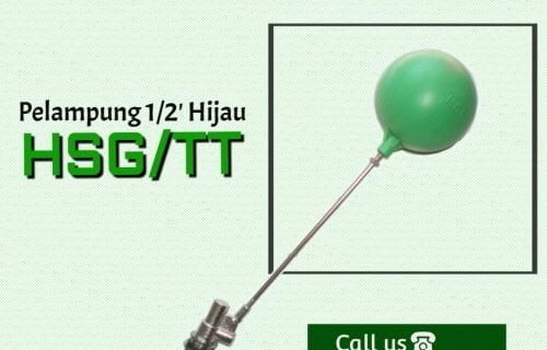 PELAMPUNG 1/2 Hijau “TT/HSG”