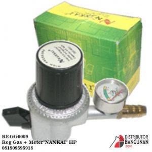 Distributor regulator gas meter nankai Hp di Bandung