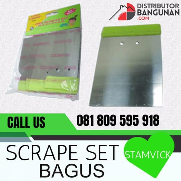 SCRAPE Set Bagus "STAMVICK" (150)