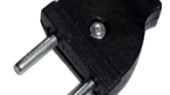 Steker Gepeng hitam VLC (170)