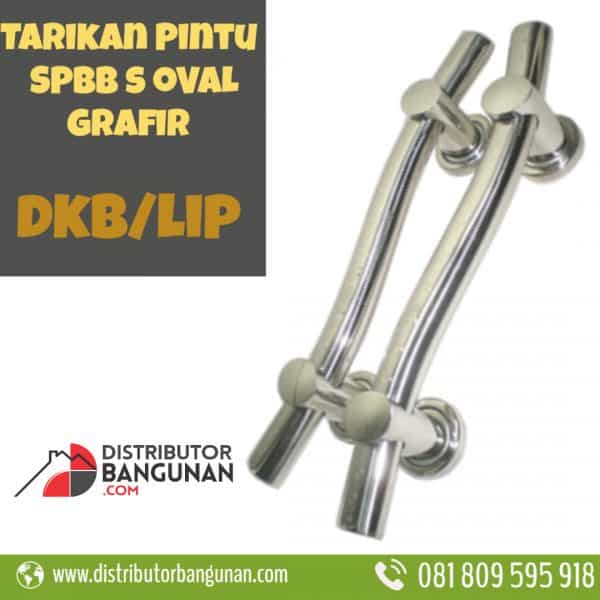 Tarikan Pintu SPBB S Oval Grafir "DKB/LIP"